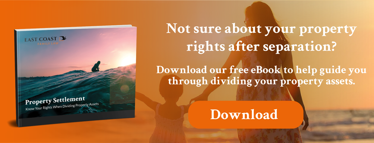 ebook on divorce, separation and property settlement